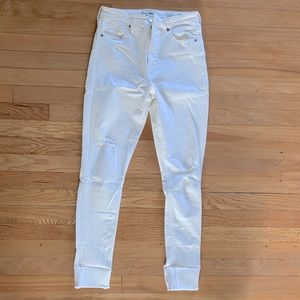 Lucky Brand Bridgeport Skinny Jeans 2/26 (White)